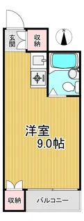 東京都中野区中野3【マンション】の間取り