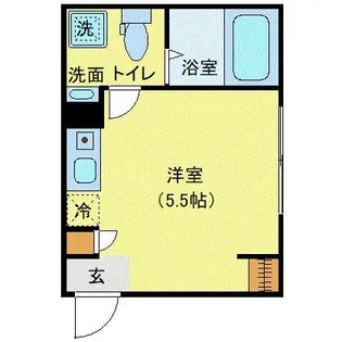 東京都葛飾区柴又5【マンション】の間取り