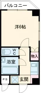 ルミエールS【4階】の間取り