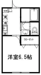 クレールA【1階】の間取り
