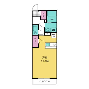 YOUR MAISON TAKUMI【1階】の間取り