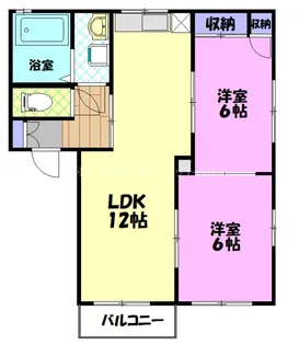 どれみふぁ荘 2【2階】の間取り
