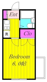 エクセレント稲田堤【2階】の間取り