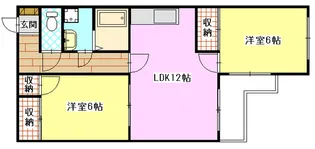大田ビル【2階】の間取り