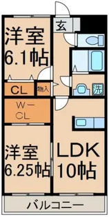 シャトルコート【3階】の間取り