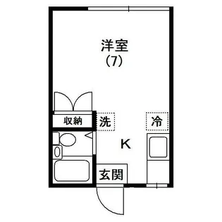 サンハイム遠矢塚【2階】の間取り