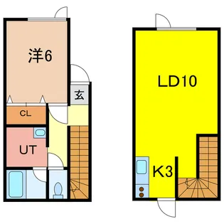 MAISONETTE 恵の間取り