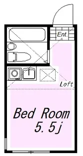 ユナイト寺前コーラルコースト【2階】の間取り