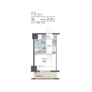 ラグゼナ横浜鶴見【9階】の間取り