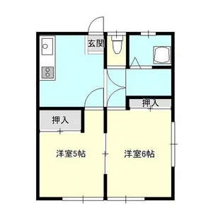 ホワイトハウス【2階】の間取り