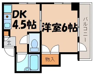 エクセルマンションA【3階】の間取り