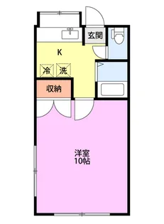 セトルハウスA【2階】の間取り