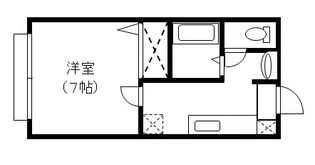埼玉県さいたま市中央区鈴谷3【アパート】の間取り