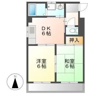 サンセット88【2階】の間取り