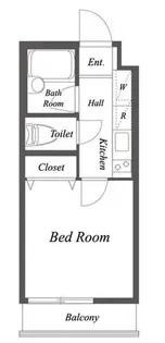 東京都新宿区中落合4【マンション】の間取り