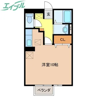 Court Roman【1階】の間取り