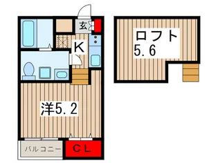 ソラーナ天台【1階】の間取り