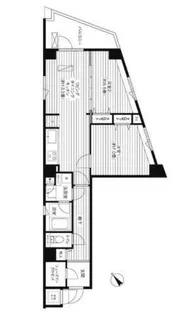 コスモリード新宿余丁町【5階】の間取り