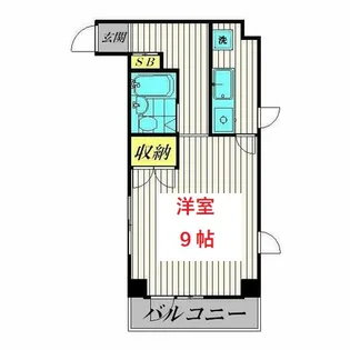 東京都大田区大森東1【マンション】の間取り