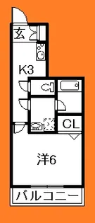 千葉県船橋市西船4【マンション】の間取り