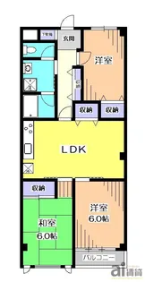 東京都小平市天神町1【マンション】の間取り