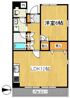 メゾンブランシュ1号館【3階】の間取り