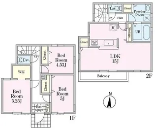 東京都練馬区大泉学園町7【一戸建】の間取り