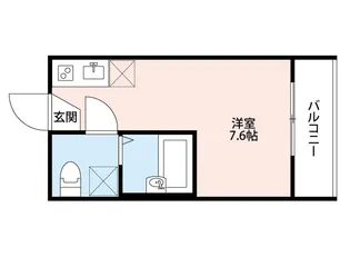 Cuore Kamata(クオーレカマタ)【1階】の間取り