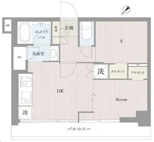 アペニンハイム【6階】の間取り