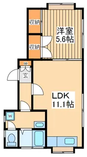 メゾン府中【2階】の間取り