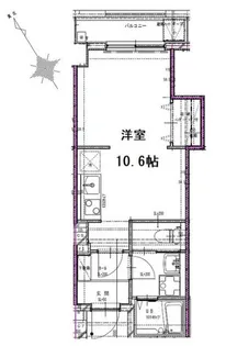 Confort Demeur【3階】の間取り