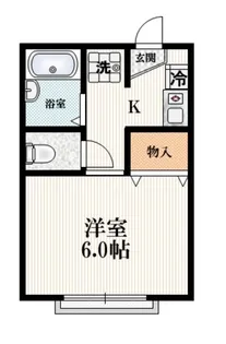 チェリーメゾン西ヶ原【1階】の間取り
