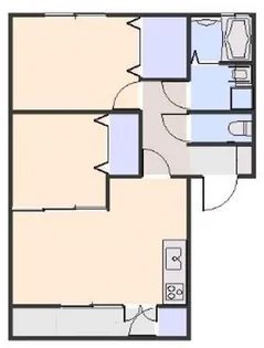 ステージ6 A棟【2階】の間取り