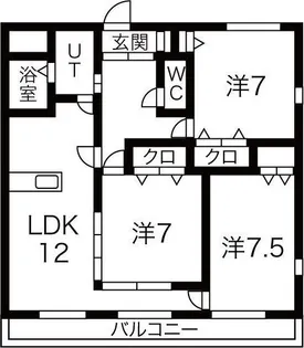 GRANDカメリア【2階】の間取り