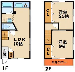 兵庫県明石市和坂1【一戸建】の間取り
