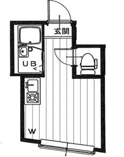 東京都新宿区中落合1【アパート】の間取り