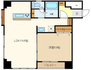 ノヴレス吉岡【3階】の間取り