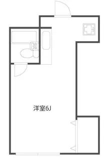 青雲荘A【1階】の間取り