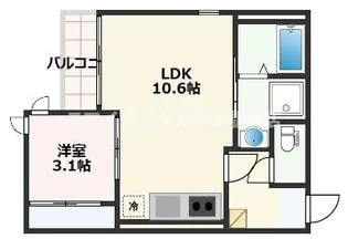 Grandtic Confiance【1階】の間取り