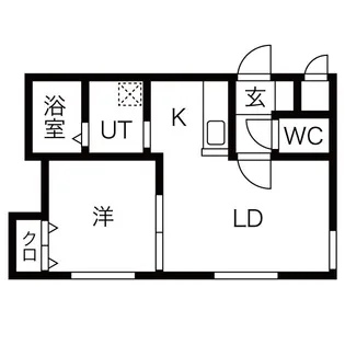 MTガーデンNorth III【4階】の間取り