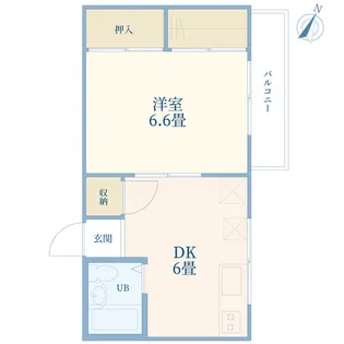 カーサベルデ【2階】の間取り