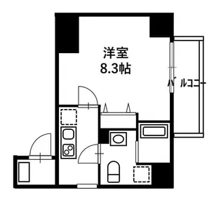 リヴシティ亀戸【4階】の間取り