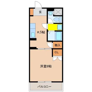 ANマンション【2階】の間取り