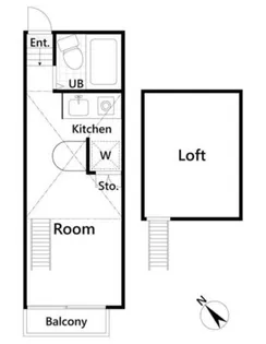 サンファン海老名【2階】の間取り