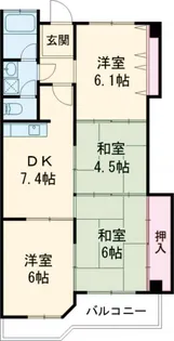 エトワール泉【2階】の間取り