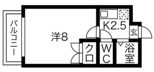 コーポジョイ【3階】の間取り