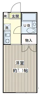 カルム鶴ヶ峰【2階】の間取り