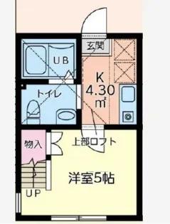 神奈川県相模原市南区北里1【アパート】の間取り