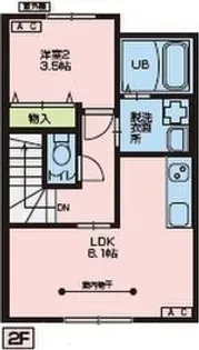 オークC【2階】の間取り