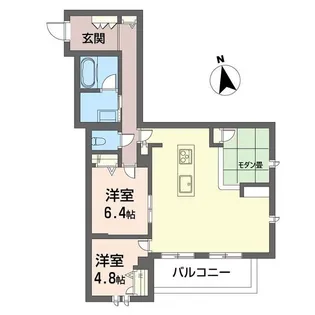 ウィズプラス大船【3階】の間取り